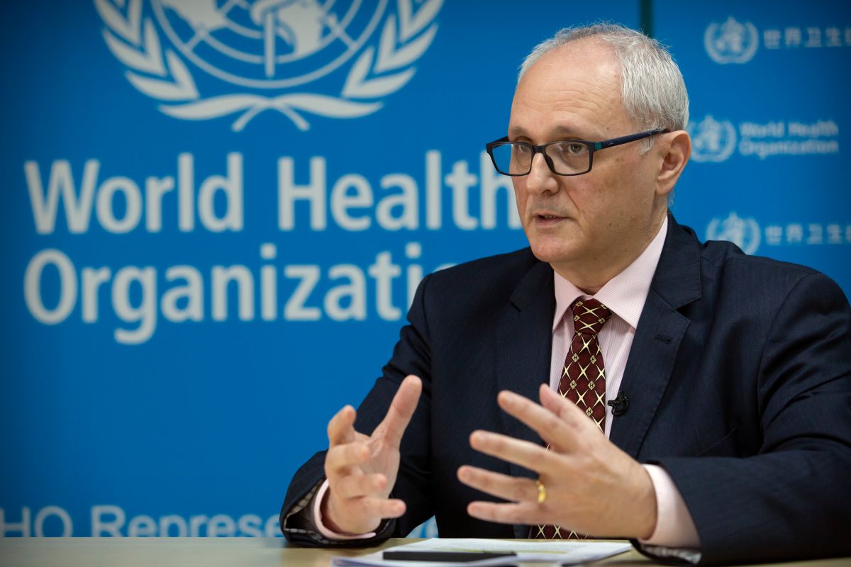 ▲世界衛生組織駐中國代表蓋立博士。（圖／美聯社／達志影像）