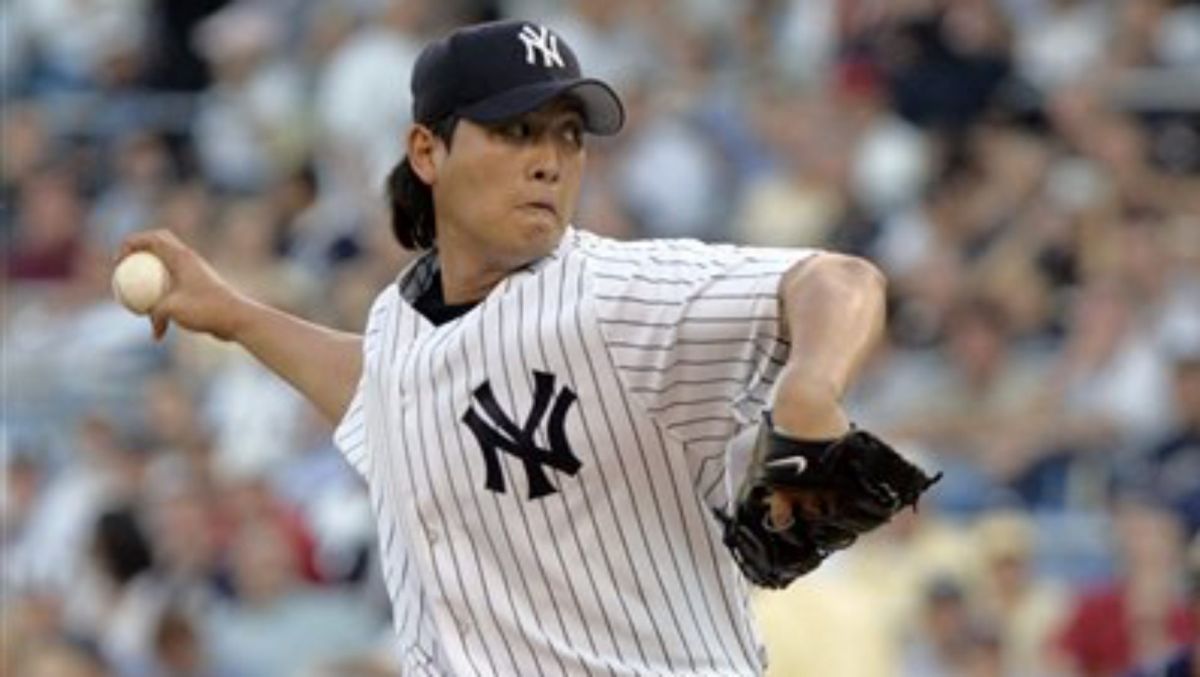 ▲王建民被MLB官網特約記者評選為非名人堂球星，卻有名人堂表現的洋基代表球員。（圖／美聯社／達志影像）