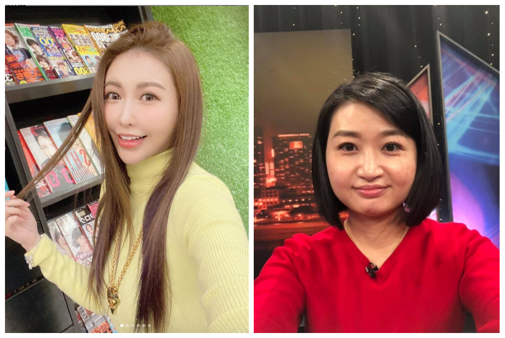 ▲黃宥嘉（右圖）批評愷樂沒才華引起反彈，發文反擊。（圖／翻攝愷樂IG、睛視媳婦 眼科醫師黃宥嘉時間臉書