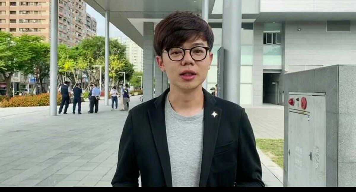 ▲台灣基進新聞部副主任張博洋痛批，高市府「學校也不能借、私人場所也不能借，那投開票所就會合理的減少，這樣子也就達到夫人幫李佳芬她們所要來達成的目的。」（圖／wecare提供）
