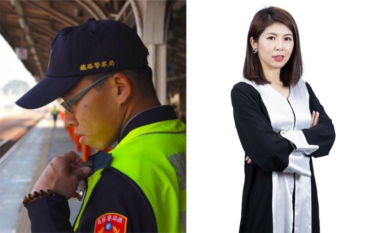 ▲對於殺警判無罪一事，李怡貞（右）希望大家不要任意謾罵。（圖／李怡貞臉書、Nownews資料照）