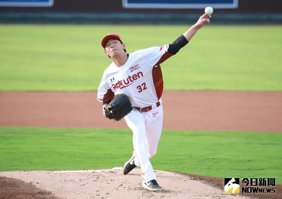 ▲樂天桃猿投手王溢正。（圖／記者葉政勳攝）