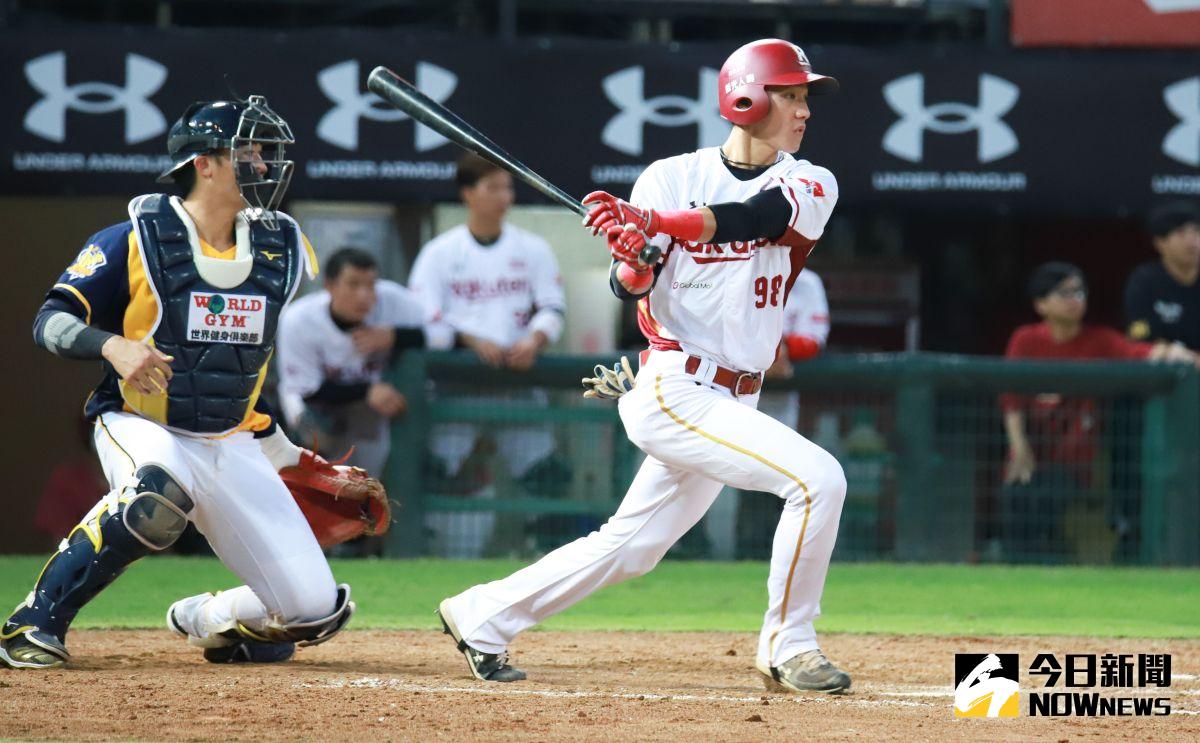 ▲樂天桃猿陳晨威。（圖／記者葉政勳攝 , 2020.05.02）