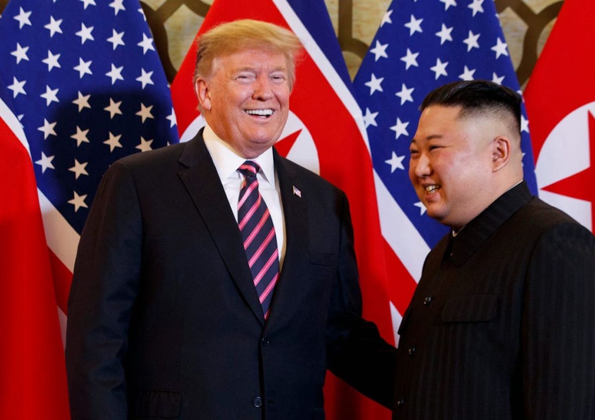 ▲美國總統川普、朝鮮領導人金正恩。（圖／美聯社／達志影像）