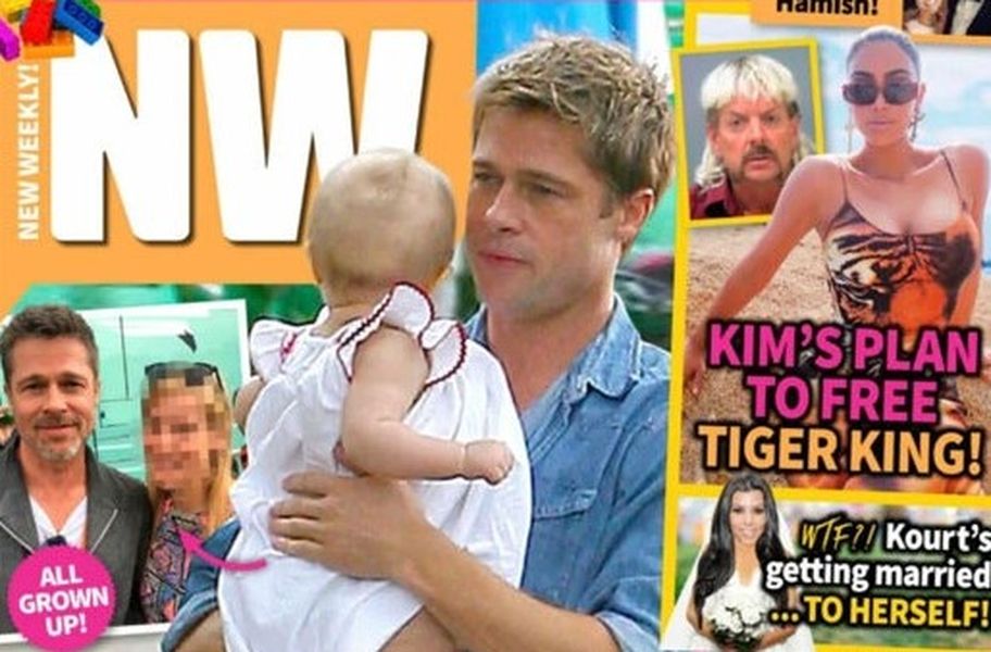 ▲小布（中）被爆有私生女。（圖／《NW》封面）