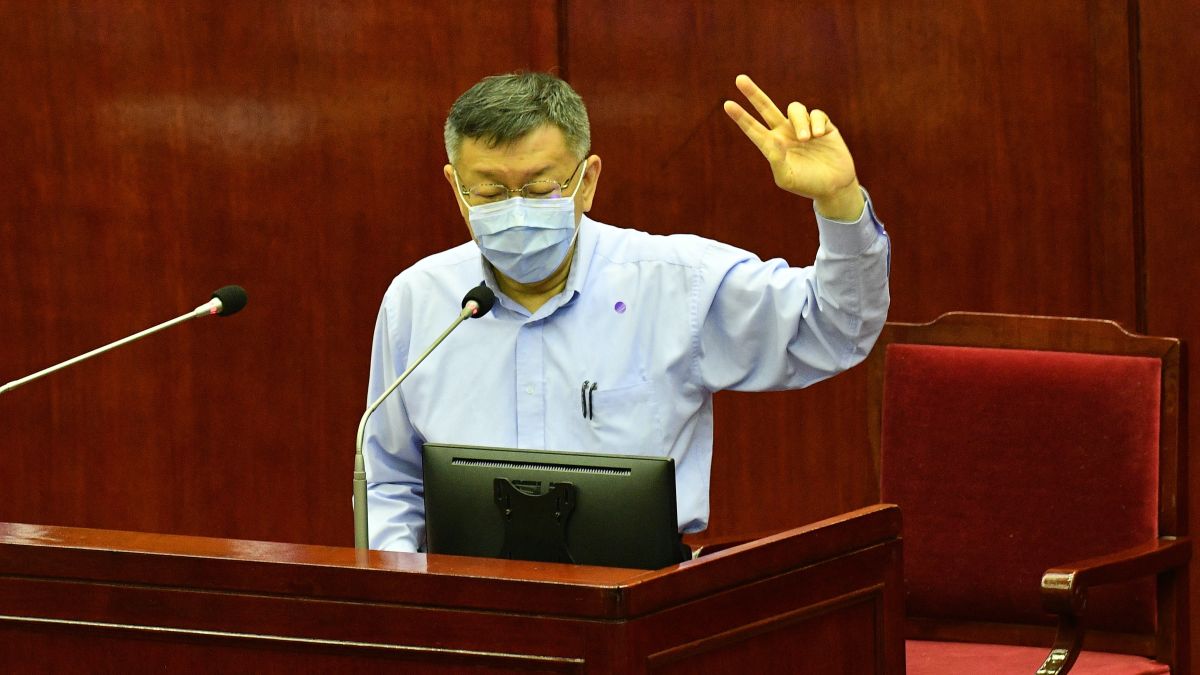 ▲台北市長柯文哲。（圖／記者林柏年攝）