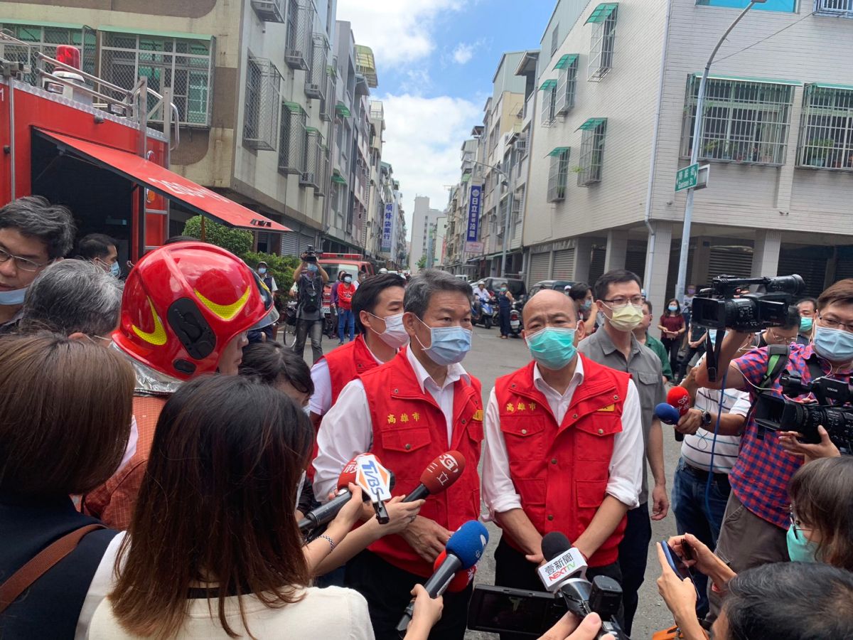 韓國瑜的罷免案將在下個月投票，但目前投開票所僅借到一半。 (圖/高雄市府提供)