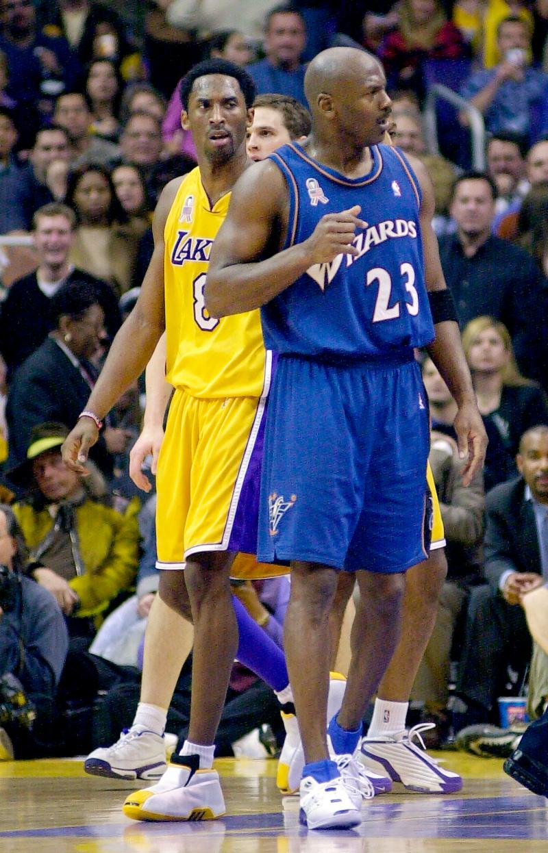 ▲Michael Jordan(右)、Kobe Bryant。（圖／美聯社／達志影像）