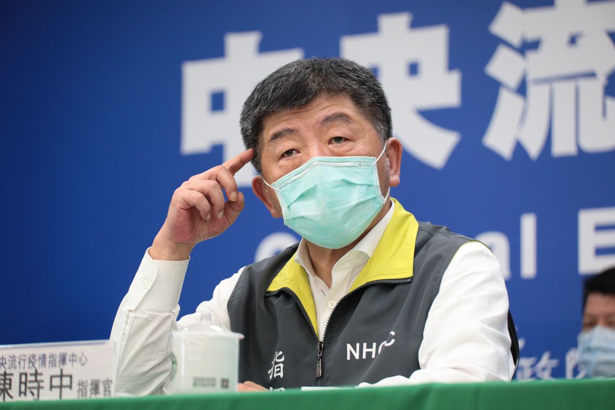 ▲中央流行疫情指揮中心指揮官陳時中。（圖／指揮中心提供）