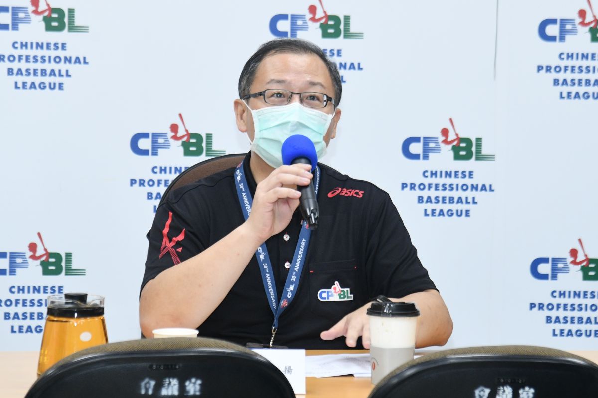 ▲中職會長吳志揚。（圖／林柏年攝）