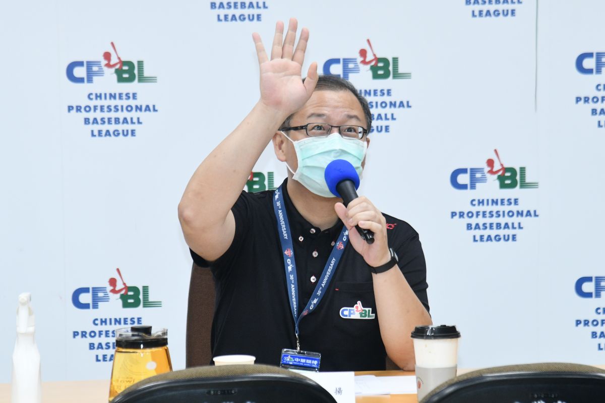 ▲中職會長吳志揚。（圖／林柏年攝）