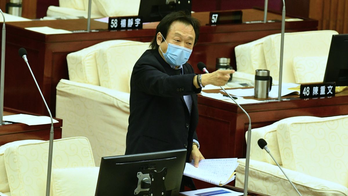 ▲民進黨台北市議員王世堅。（圖／記者林柏年攝）