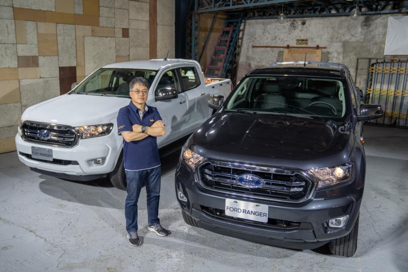 ▲福特六和營銷服務處副總經理蘇嘉明發表全新一代Ford Ranger車款，吸引國內職人用車市場。（圖／福特六和提供）