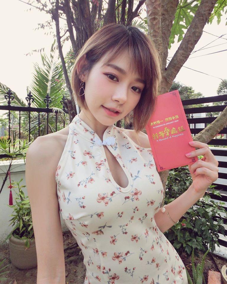 ▲林明禎上圍傲人。(圖/林明禎臉書)