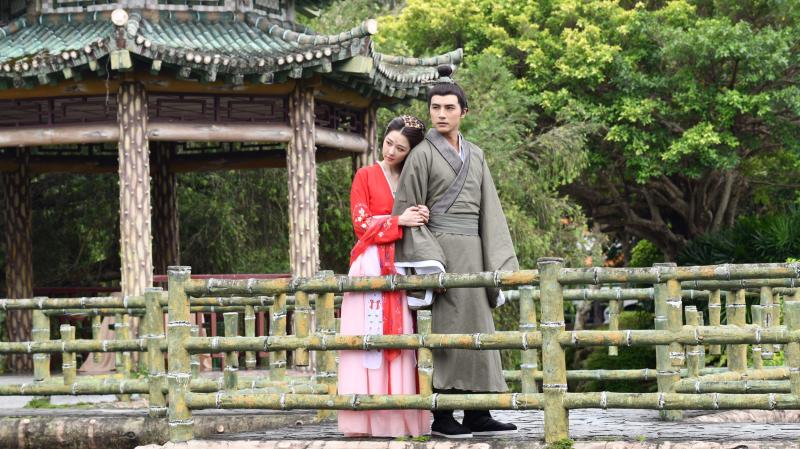 ▲《天巡者》該劇為奇幻神仙劇,上演鍾馗與孟婆的千年宿命之戀。(圖