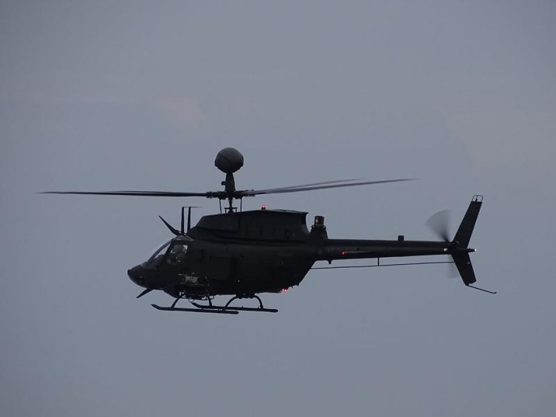 陸航OH-58D戰搜直昇機訓練重落地　人員均安
