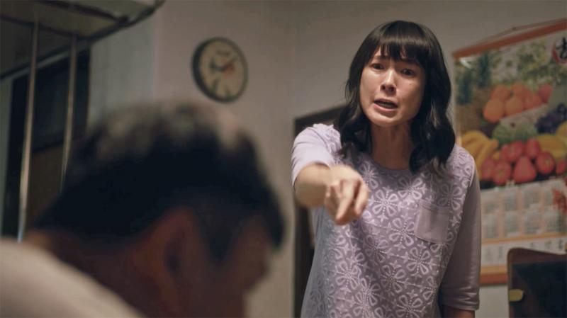 ▲曾珮瑜在戲中發揮「連珠砲」碎念功力。(圖/大慕影藝提供)