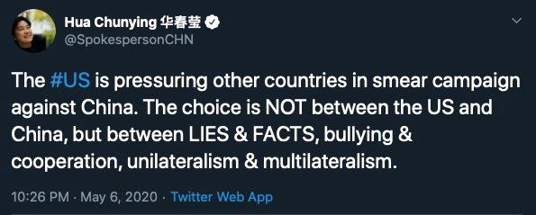 ▲華春瑩推特全文。(圖/翻攝自華春瑩推特)