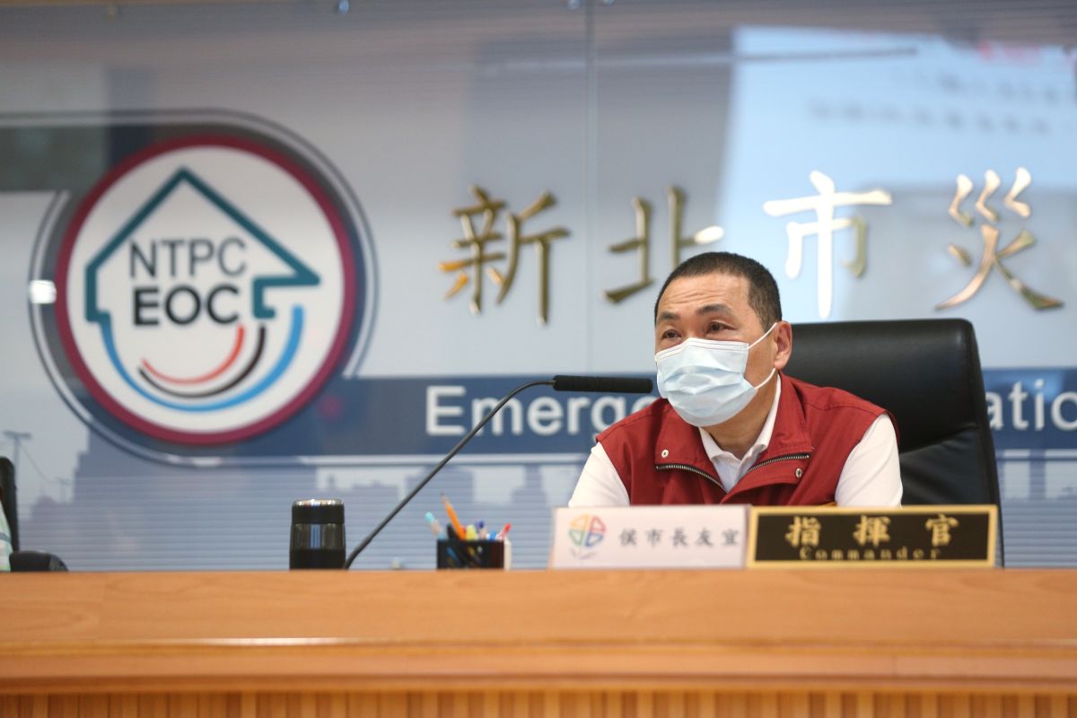 ▲侯友宜說，如果能確定18萬人都符合資格，那就直接發放，是更方便省事了。（圖／記者宋原彰攝，2020.05.07）