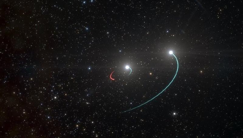▲天文學家新發現距離地球最接近的黑洞。（圖／翻攝自歐洲南方天文臺）