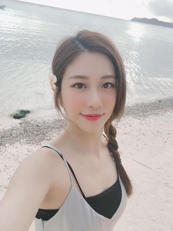 ▲張景嵐天生美人底。(圖/張景嵐臉書)