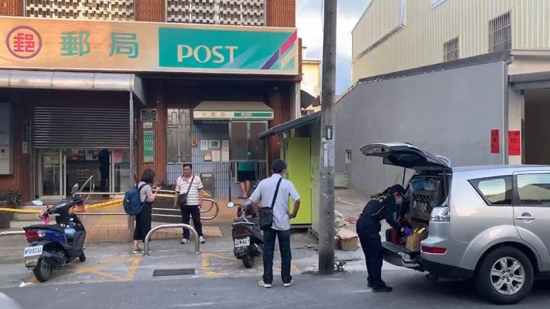 嘉義大林郵局遭搶　劫匪持刀挾持量額溫志工
