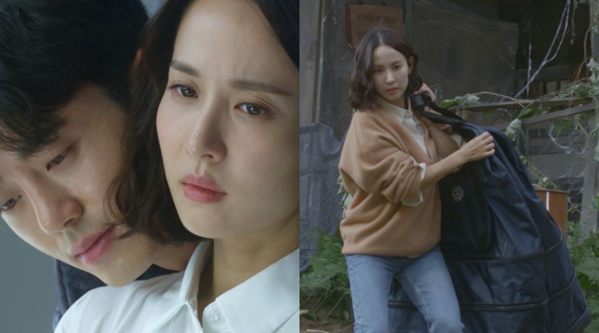 ▲曹如晶（左圖右）劇中出軌閨密的丈夫，還意外獲得99億元。（圖／龍華電視）