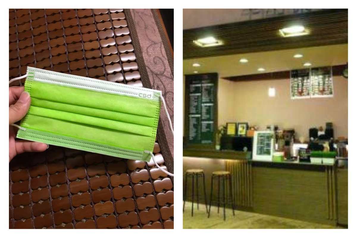 ▲客買飲料驚見螢光綠口罩！闆娘「一舉動」全場羨慕。（圖／翻攝自《口罩防疫相關分享資訊／互助交流區》）