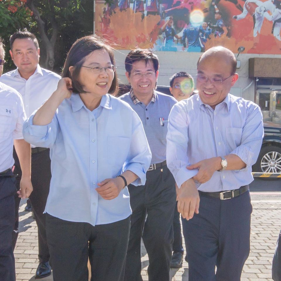 ▲蔡英文今（8）日召記者會，宣布520後將由蘇貞昌續任閣揆。（圖／蔡英文臉書）