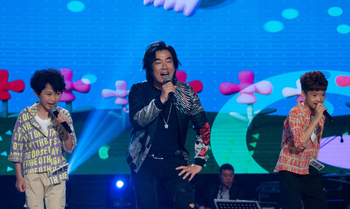 ▲任賢齊大秀歌喉。（圖／民視提供）