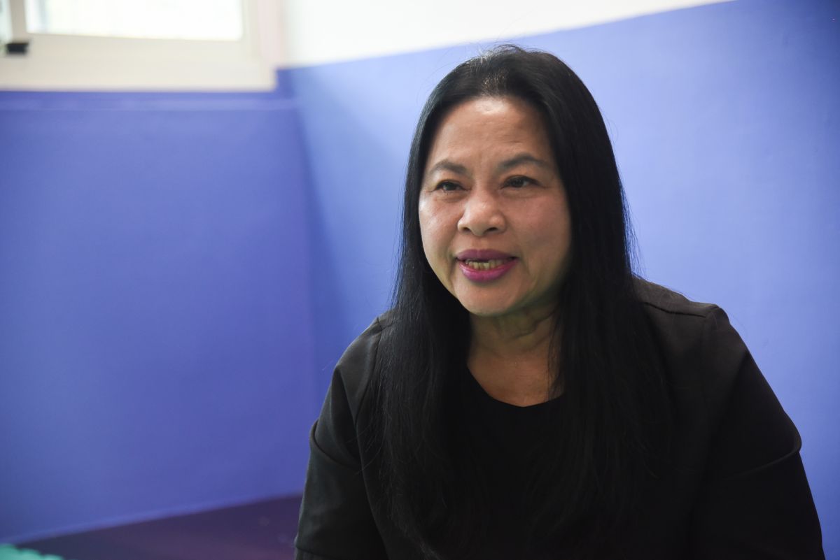 ▲關愛之家創辦人楊姊，幫助過無數失依孩童與愛滋病友。（圖／記者陳明安拍攝）