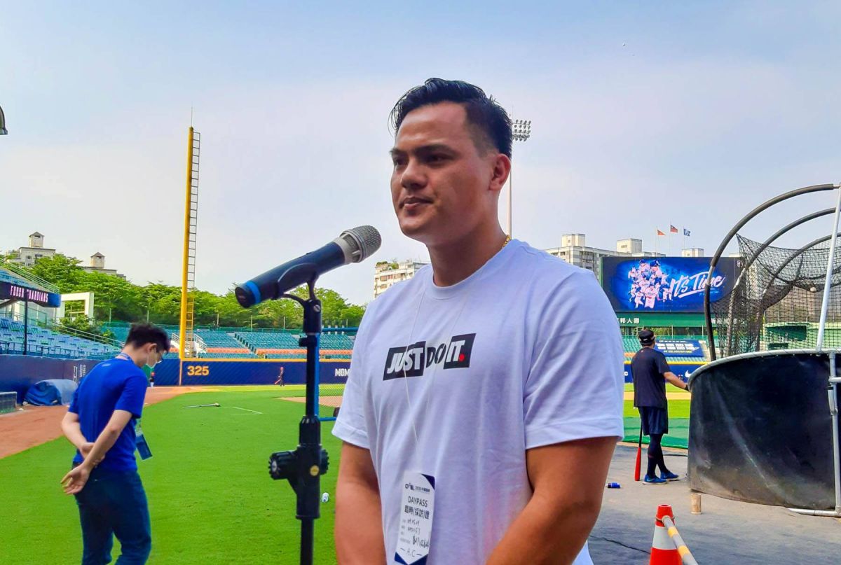 ▲印地安人台灣好手張育成。（林建嘉攝）