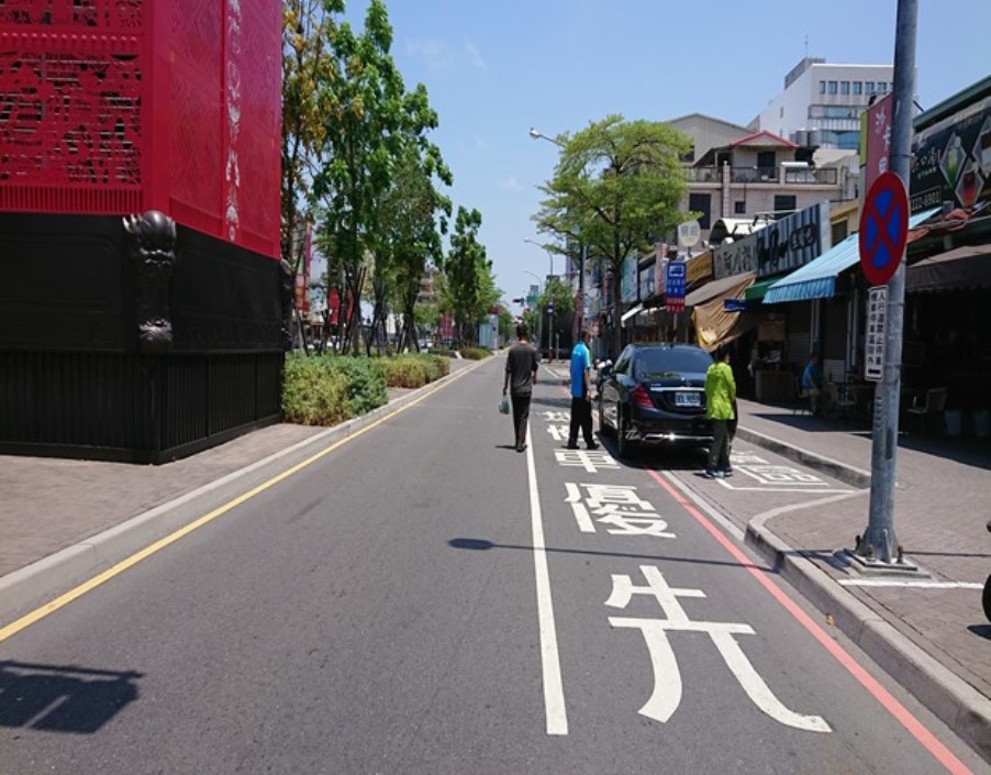 ▲5月11日開始，海安路一段進行埋管工程，請用路人提前繞道。（圖／台南市工務局）
