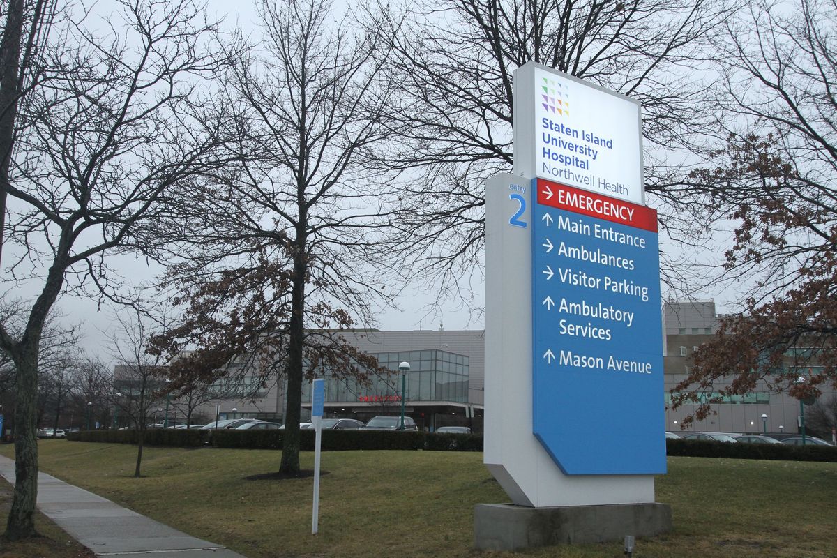 ▲紐約州史坦頓島大學醫院。（圖／翻攝自臉書）