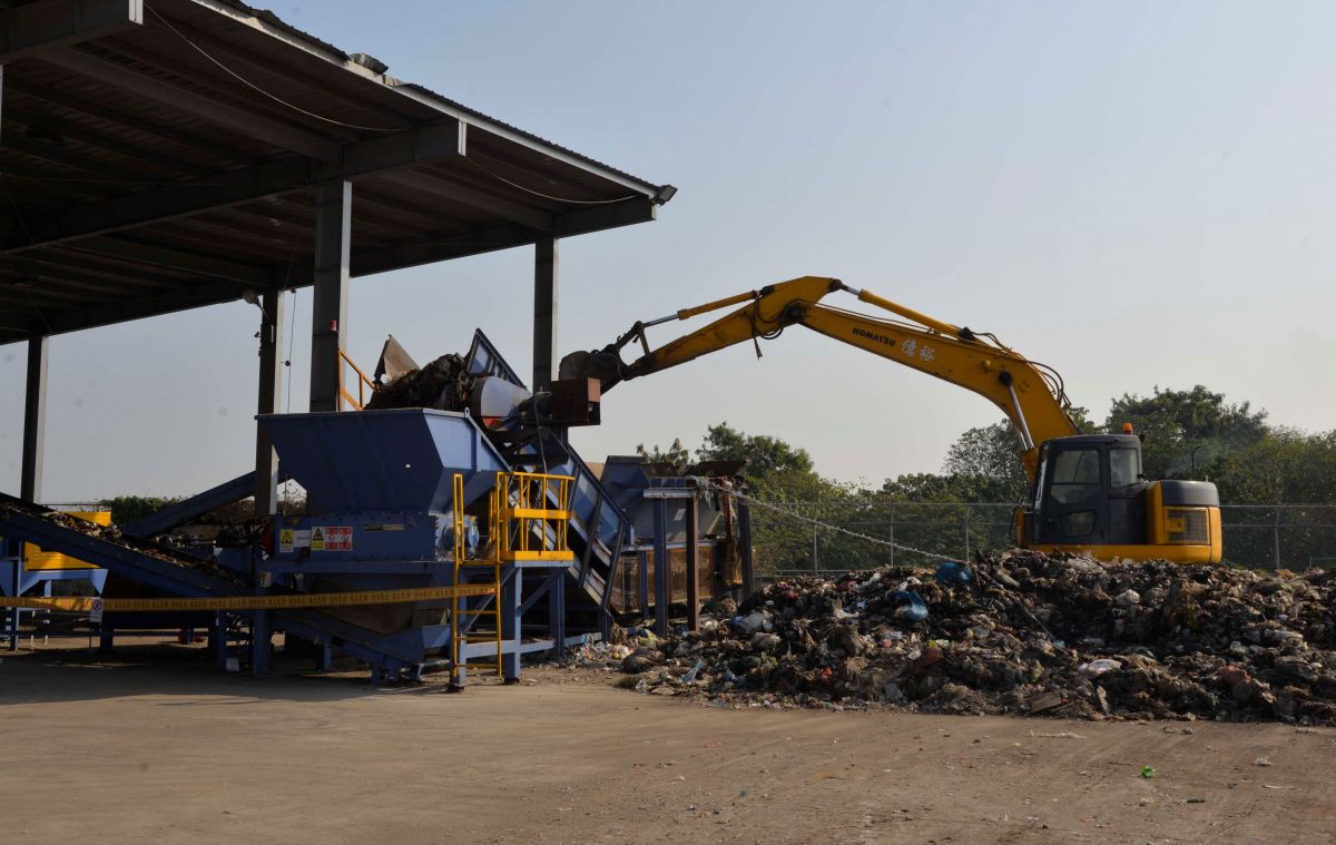 ▲雲林縣府感謝環保署伸出援手，緊急調度500公噸委外焚化協助量能。（圖／記者蘇榮泉攝，2020.05.11）