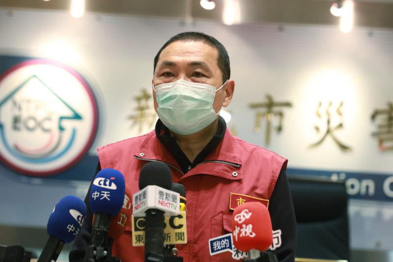 ▲侯友宜表示電話中他才知道當時宣布的政策,跟部長後來說的有些落差,大家要互相體諒包容。(圖/記者宋原彰攝,2020.05.12)