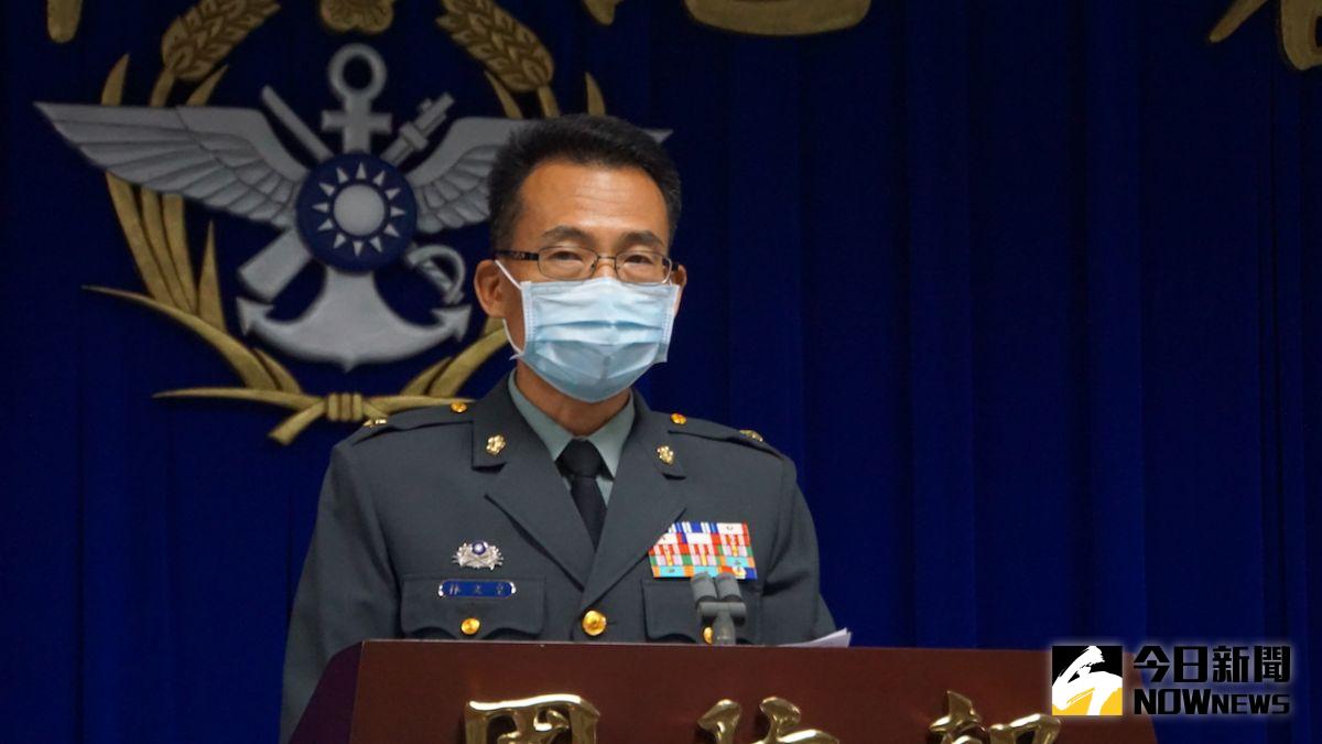 ▲國防部作戰計畫室聯戰處長林文皇表示，包括東沙島、太平島在內的外離島安全，都會強化戰備整備工作，不會停頓。（圖／記者呂炯昌攝.2020.05.12）