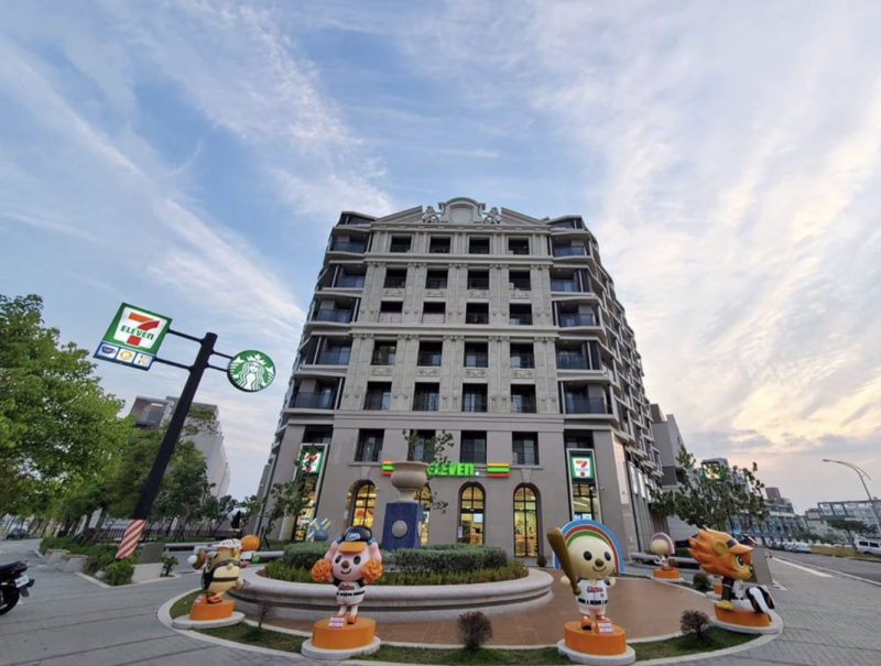 ▲最強小七「Big 7」複合式商店就在台南科學園區內