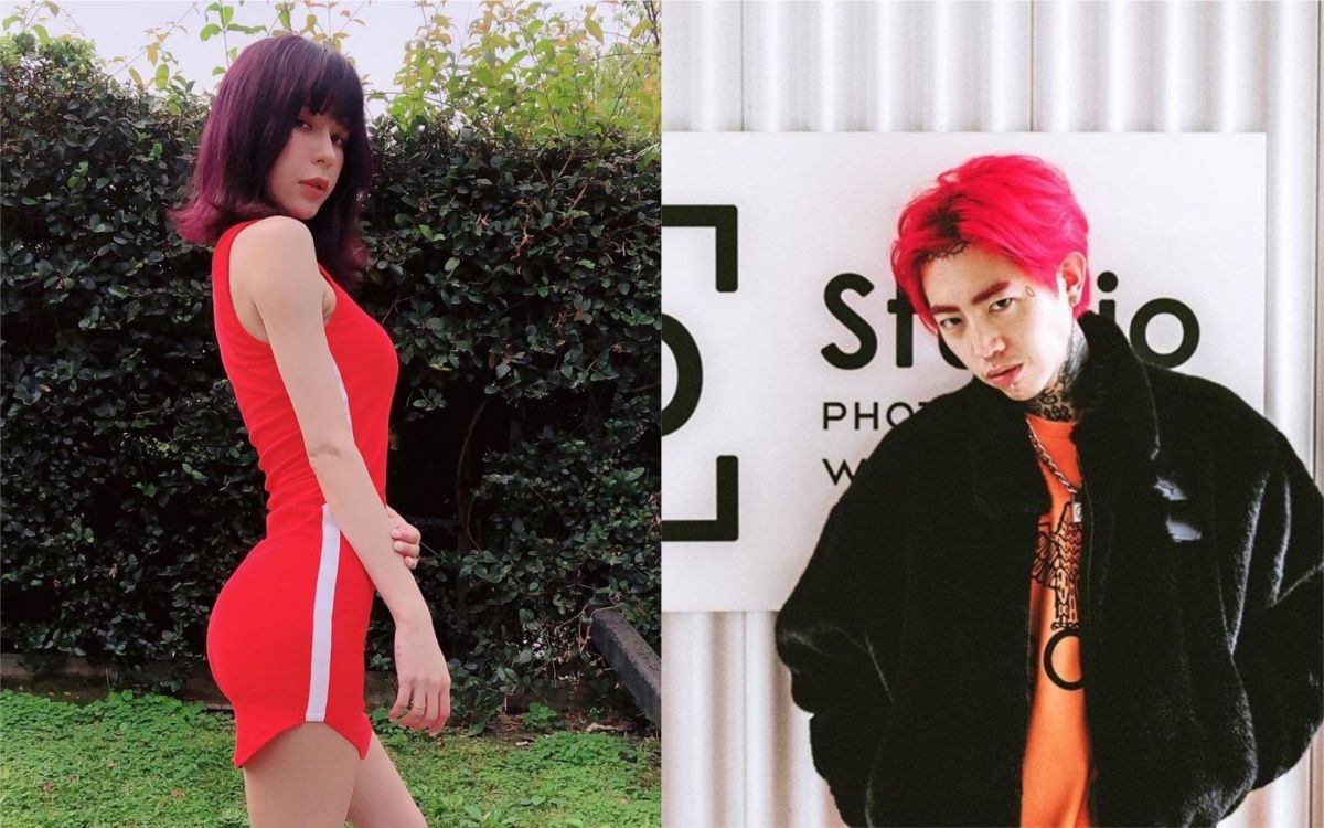 ▲遭謝和弦（右）指控設計騙錢，Keanna（左）反擊了。（圖／謝和弦、 KeannaIG） 