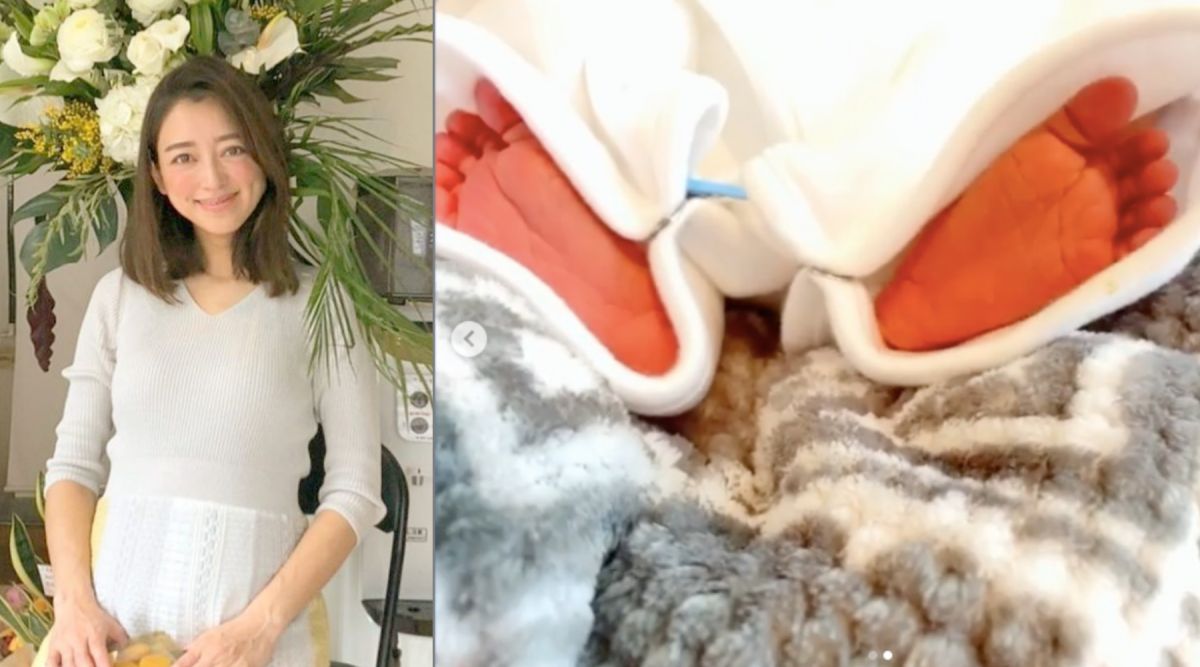 ▲37歲松本莉緒生下兒子，認為母親很偉大。（圖／松本莉緒IG）