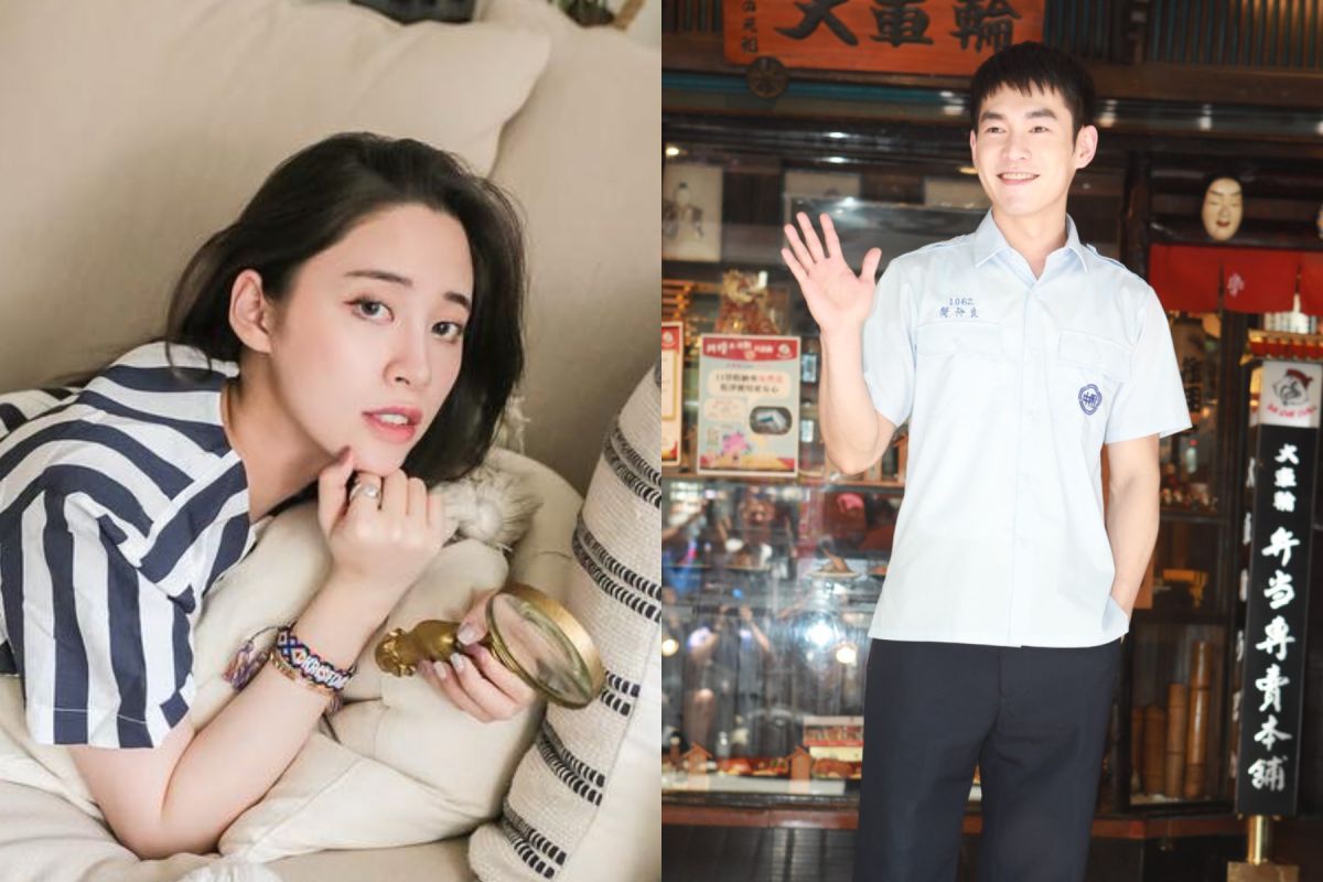 ▲張書豪（右）跟歐陽妮妮合作《腦波小姐》傳出緋聞。（圖 / 公視提供）