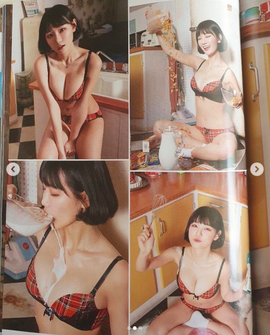 ▲Berry曬出雜誌照。(圖/翻攝Berry