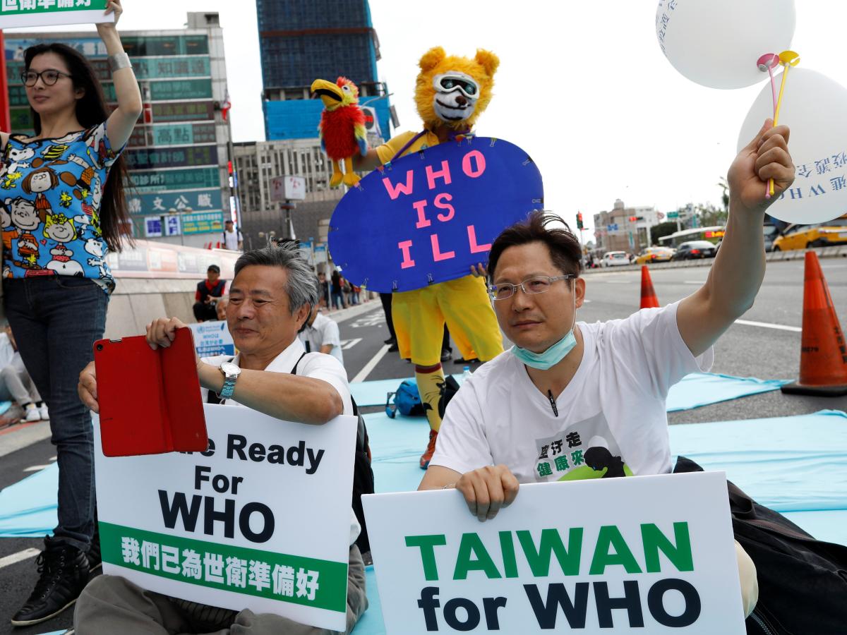 ▲民眾發起活動，表達支持台灣加入 WHO。（圖／翻攝自 Qutarz ）