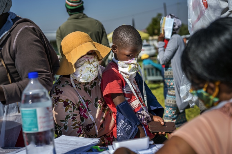 ▲新冠肺炎疫情非洲 54 個國家都已傳出確診。圖為近日南非。（圖／美聯社／達志影像）