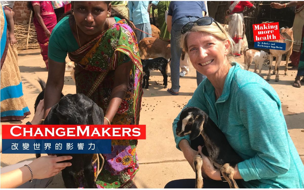 ▲當動物變得健康，改善了當地村民的貧困，山羊健康了，才有能力照顧村民與家人的健康。（圖／MMH提供）