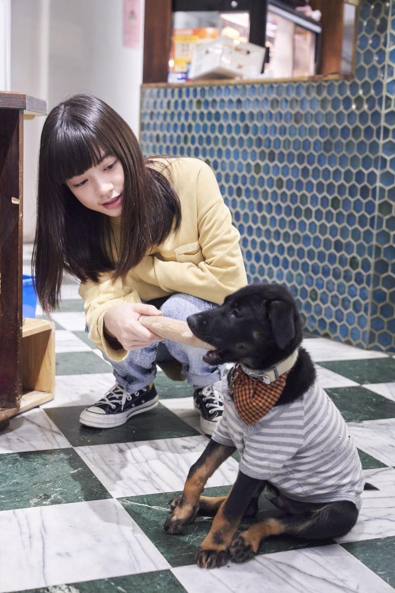 ▲姚愛寗很有愛心。(圖