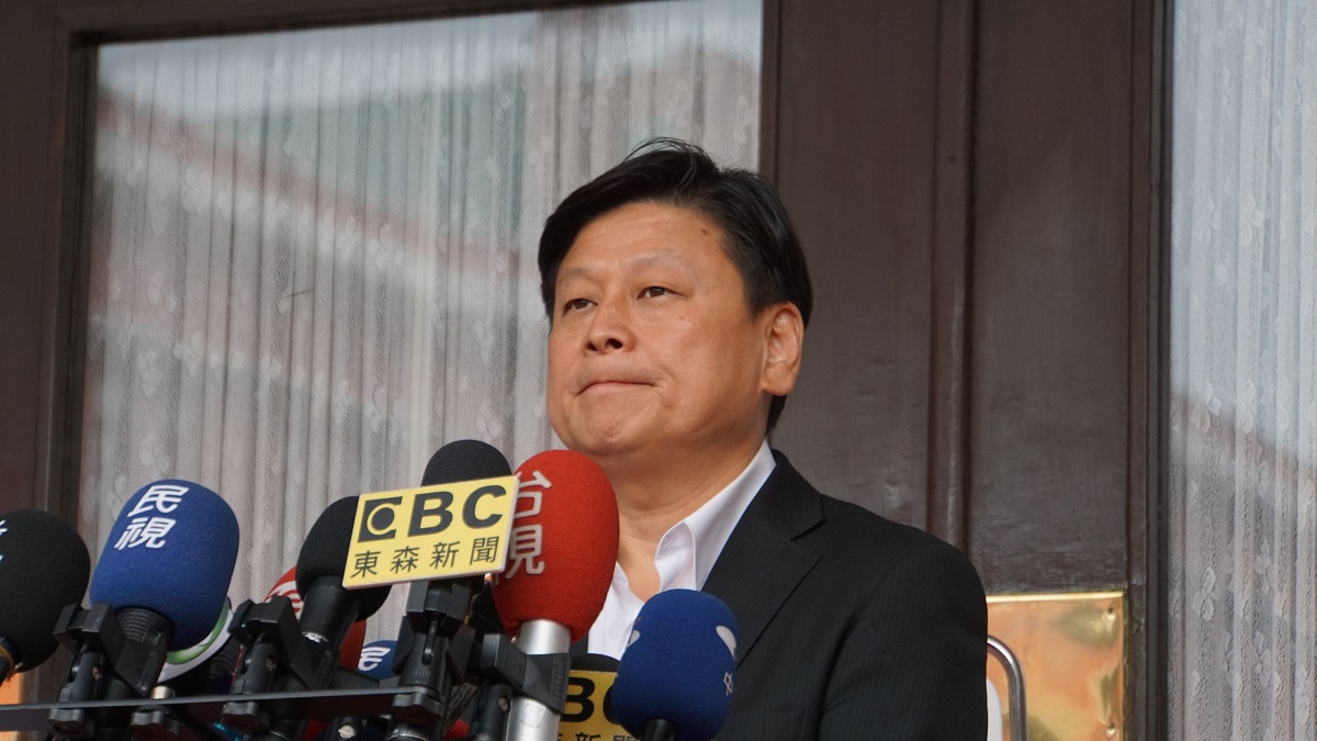 ▲立委傅崐萁即將入監服刑，他14日在立法院強調會面對，也希望政治不要再追殺。 (圖/記者呂炯昌攝)