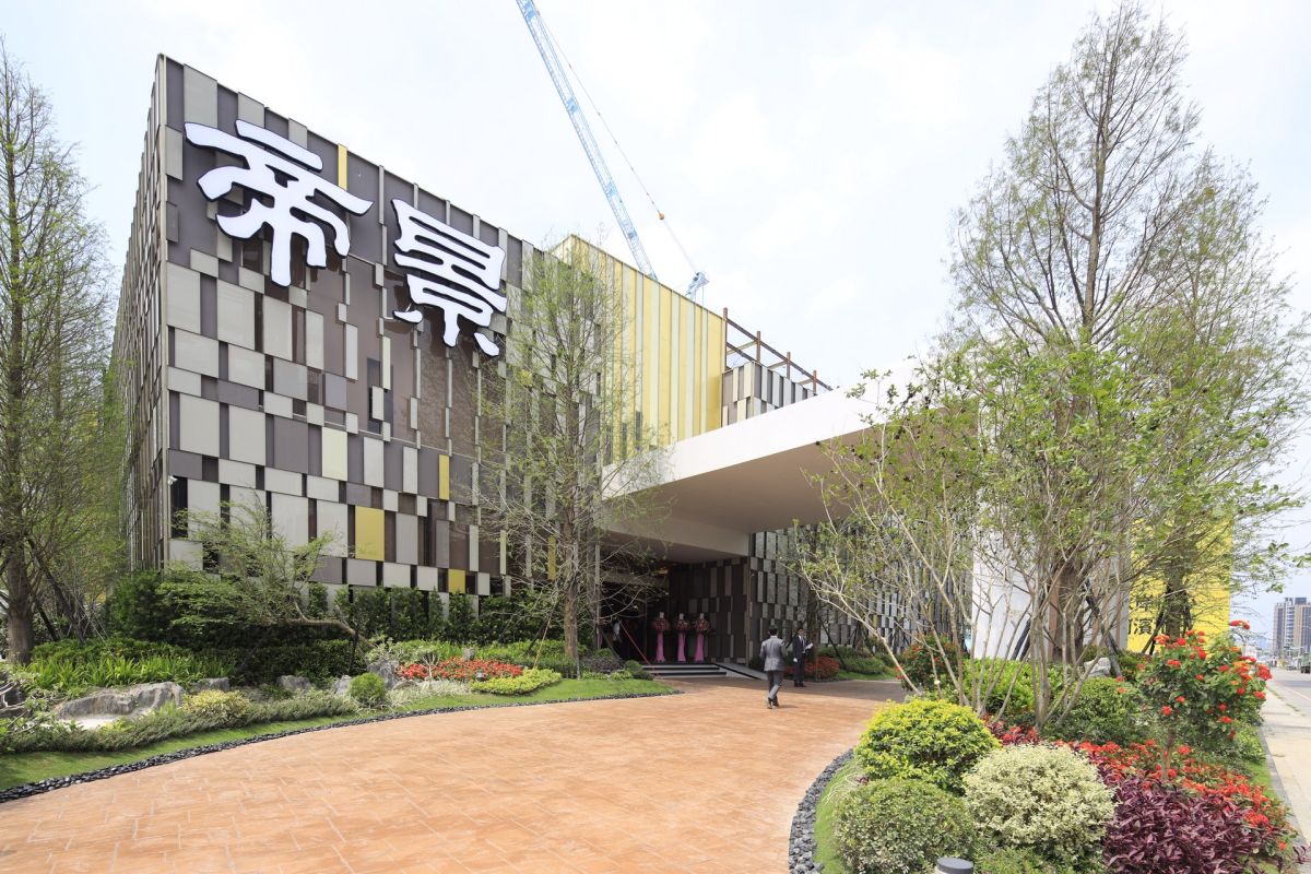 ▲愛山林建設首度以建商之姿，於江翠新外灘重劃區自推建案。（圖／甲山林機構提供）