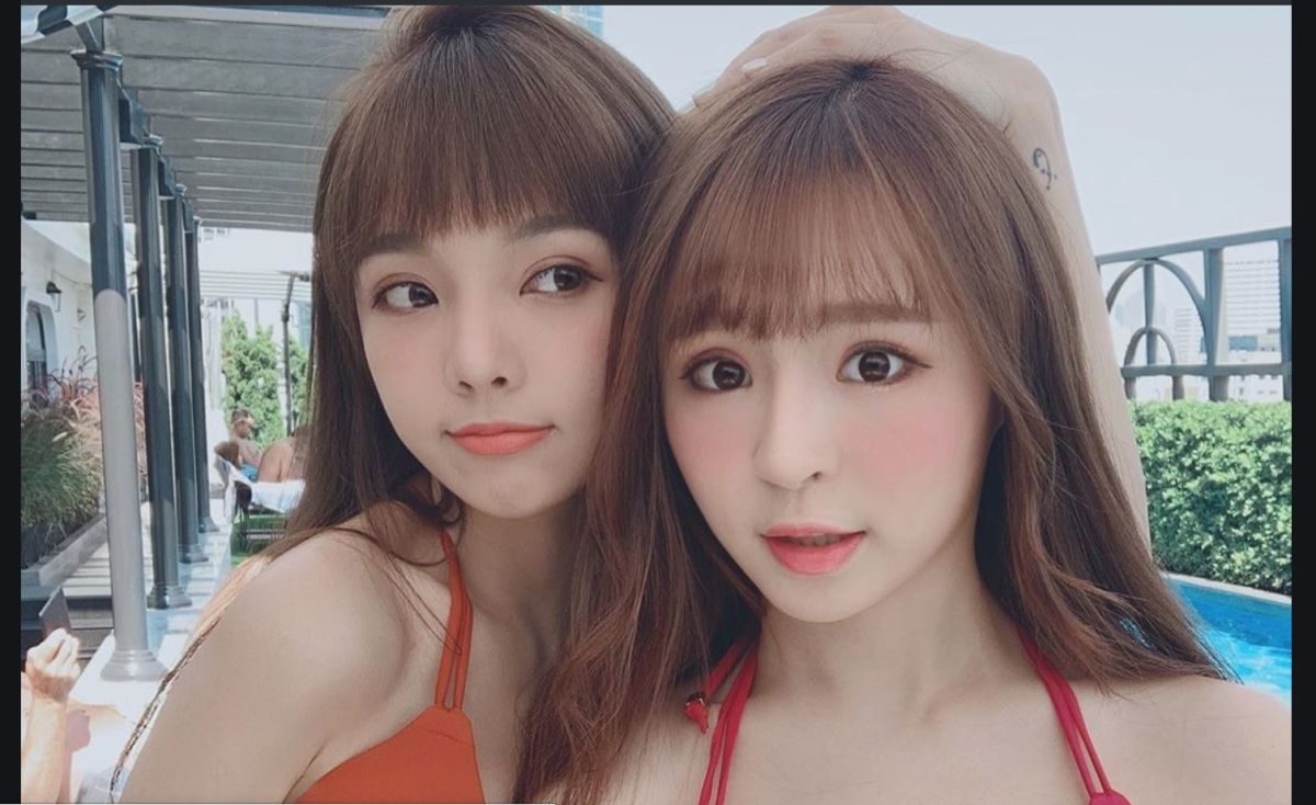 ▲樂天女孩甯亞與網紅元元合照。（圖／取自元元IG)