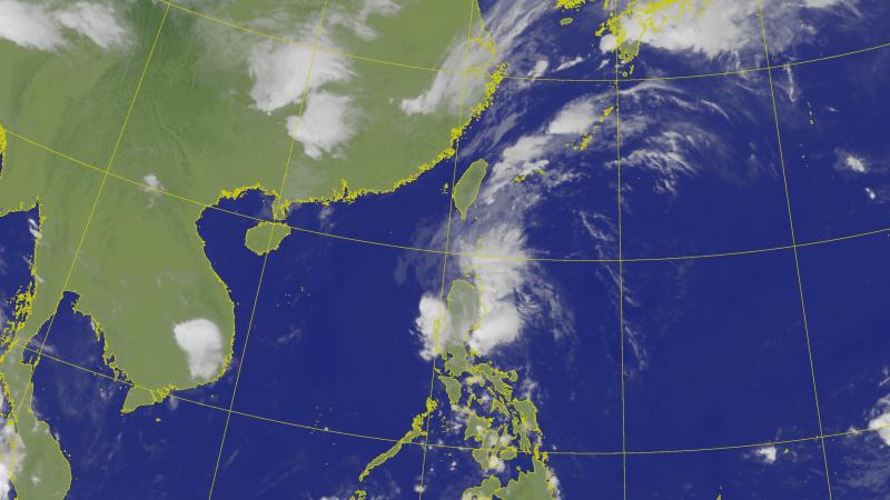 ▲氣象局預計 11 時 30 分發布黃蜂颱風海上颱風警報。（圖／氣象局）